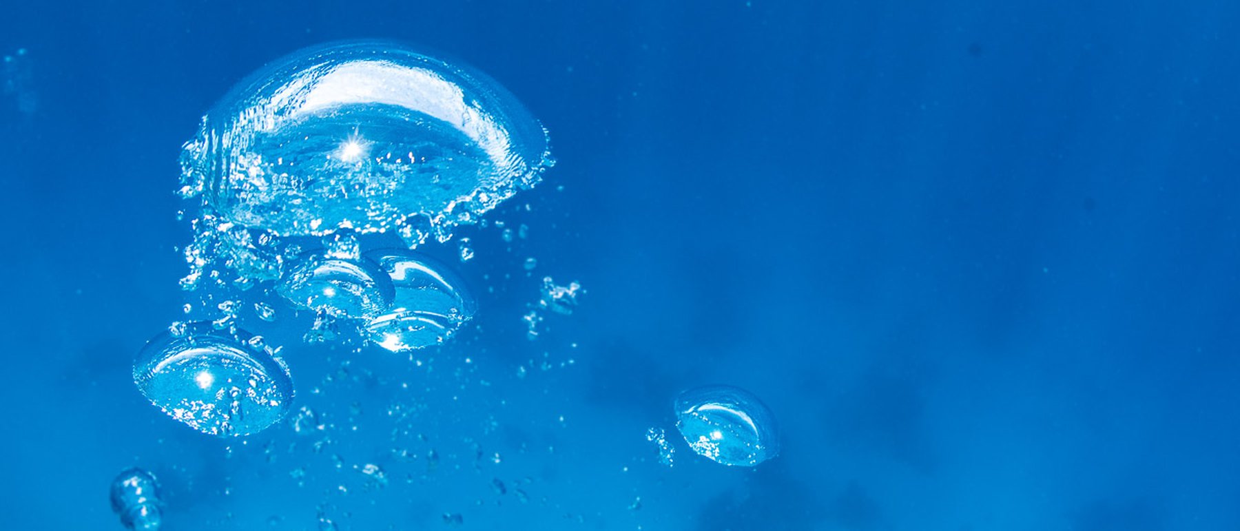 Sous l'eau